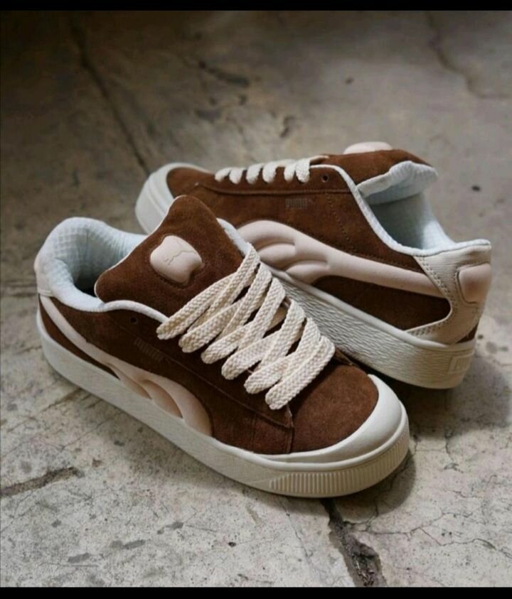 Baskets en daim élégantes