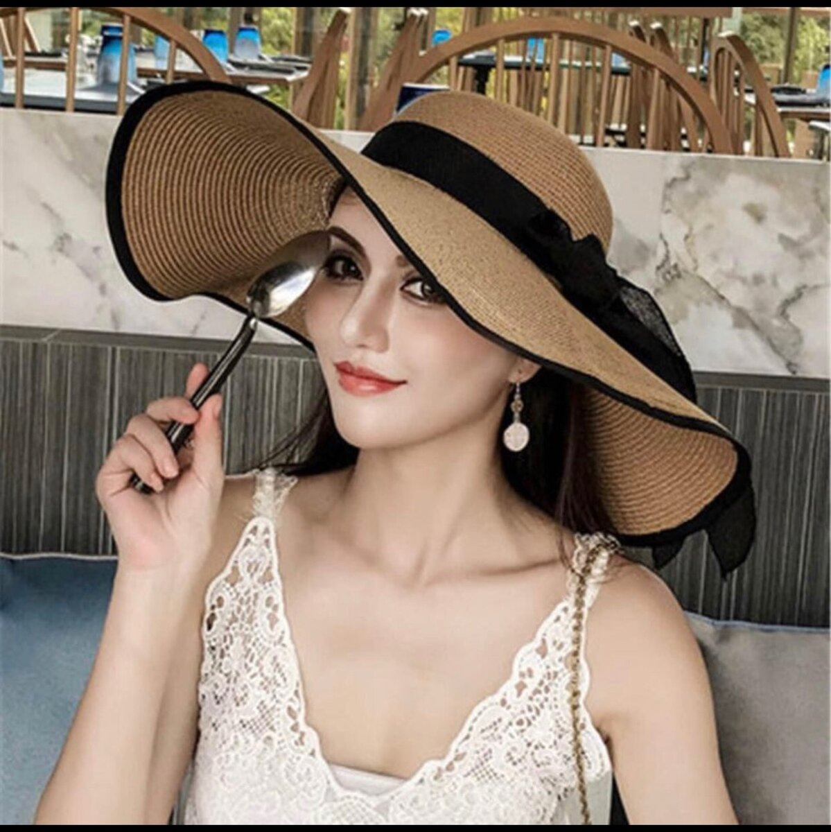 Summer hat for ladies, beach wears