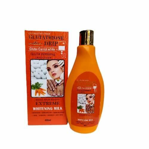 Glutathione injection extreme whitening milk