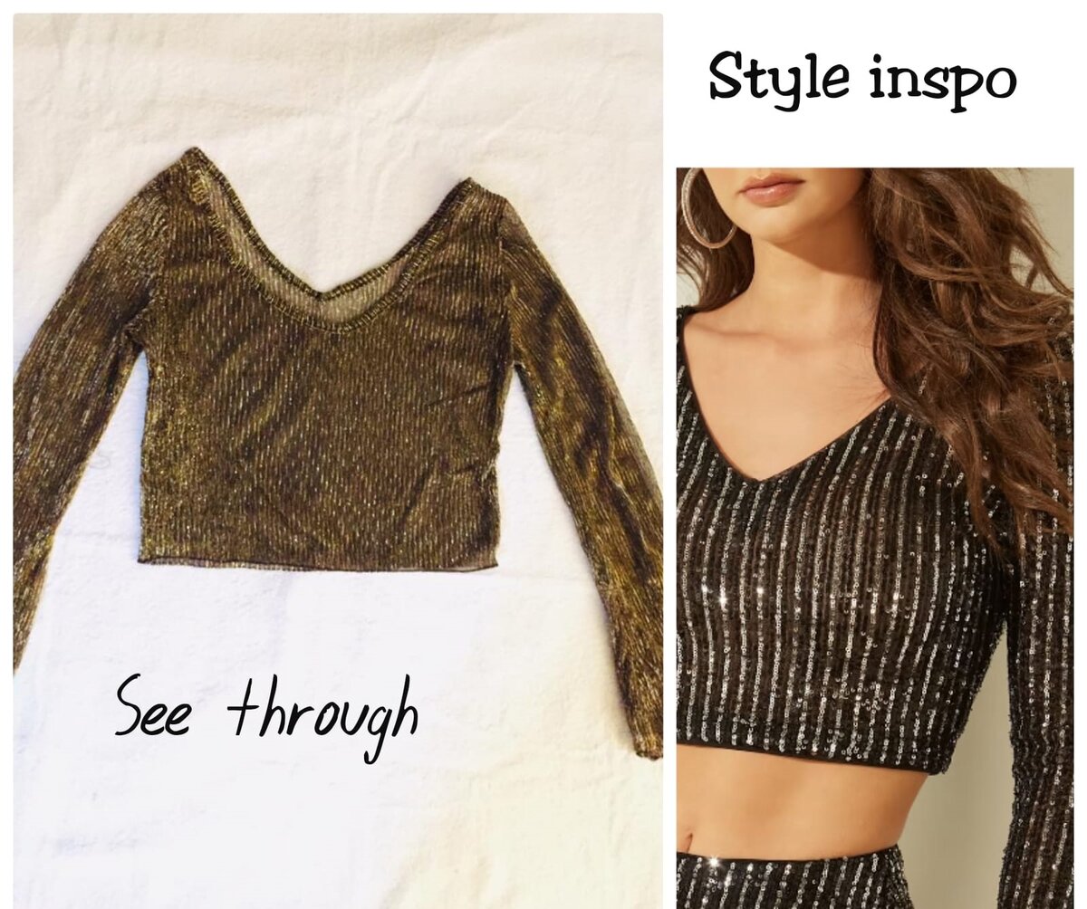 Salaula crop tops and tops