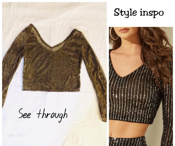 Salaula crop tops and tops