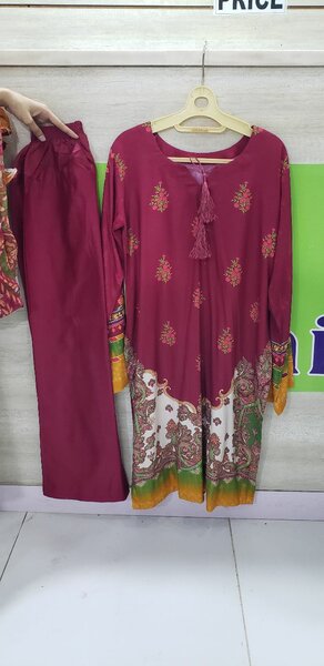 Printed viscose