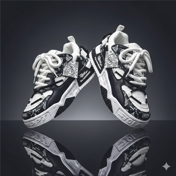 Baskets streetwear tendance