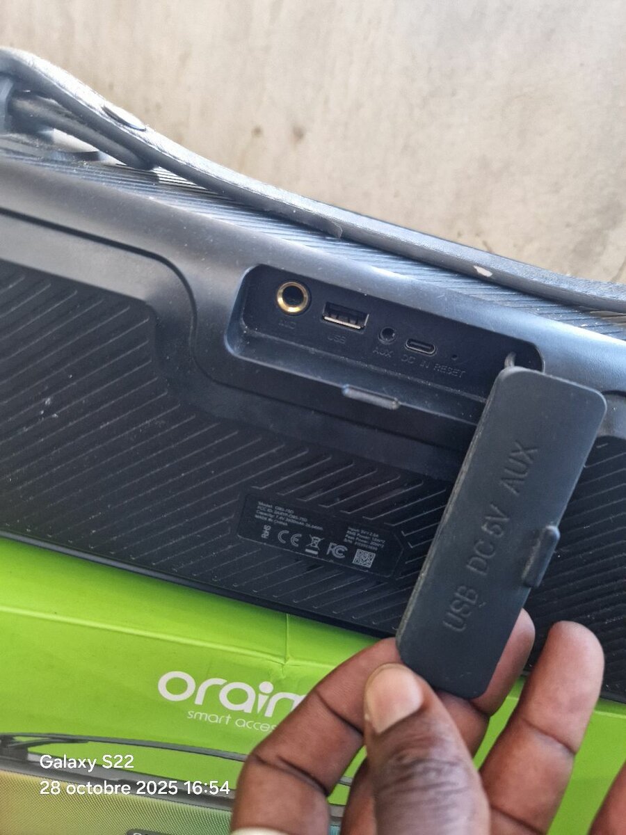 Enceinte Bluetooth Oraimo Boom