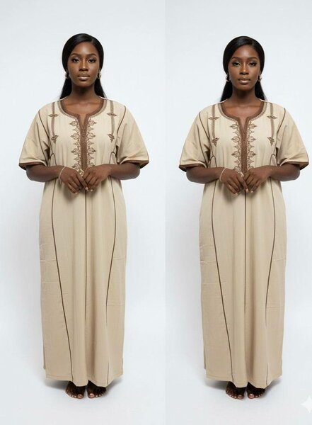 Robe Caftan Élégante Femme