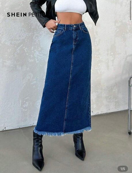 Jupe Longue en Jean Décontractée