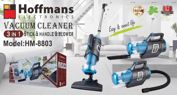 Ручной вакуумный пылесос мощностью 1800 Вт. Лучший помощник