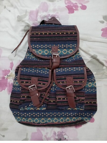 Sac à dos ethnique chic