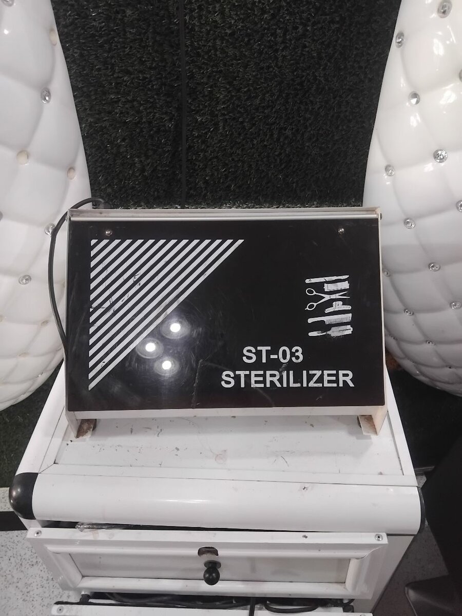 Tonging machine set, towel warmer, etc.