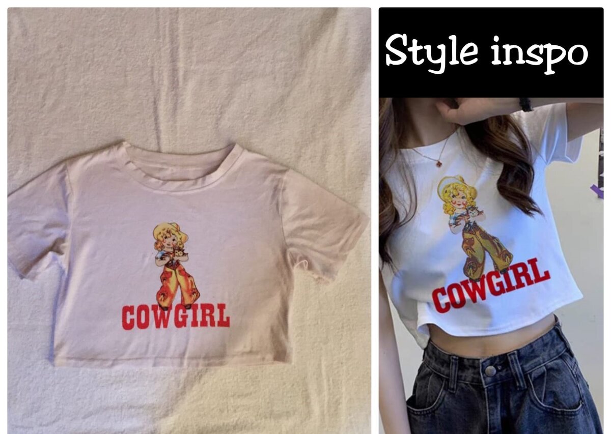 Salaula crop tops and tops