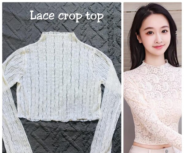 Salaula crop tops and tops