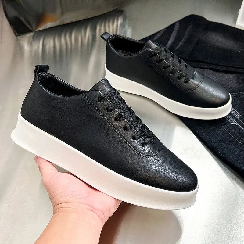 Sneakers en cuir élégantes