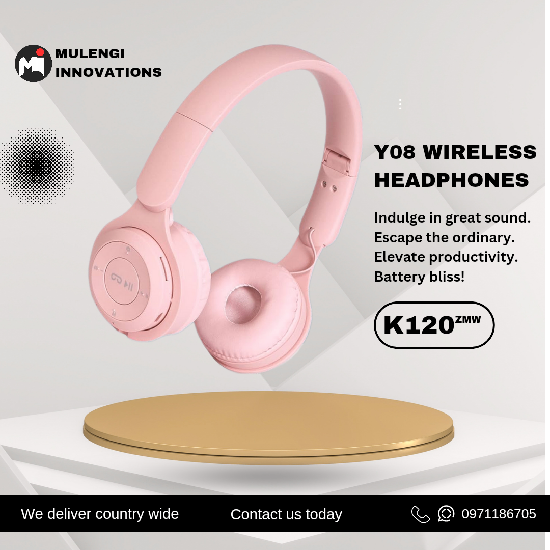 YO8 Wireless headphones