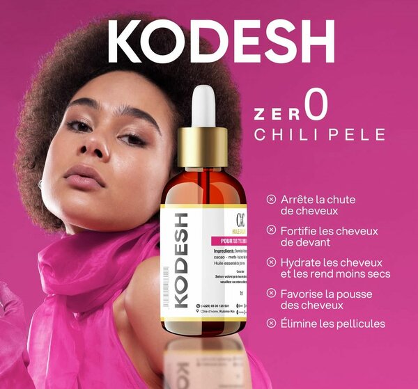 Huile de cheveux :  KODESH