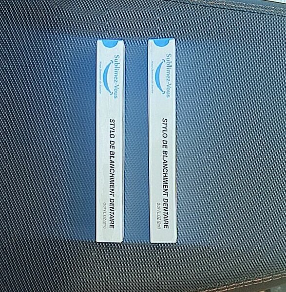 Stylo de blanchiment dentaire