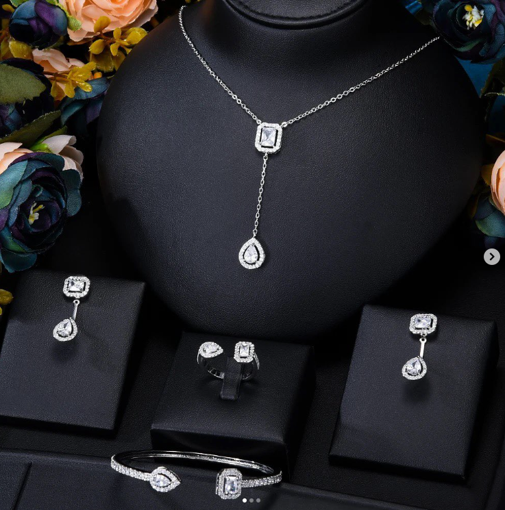  Dubai Bridal set Zirconia