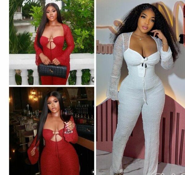 Combinaison élégante en dentelle