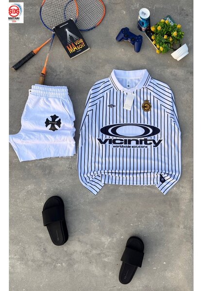 Ensemble de sport blanc élégant