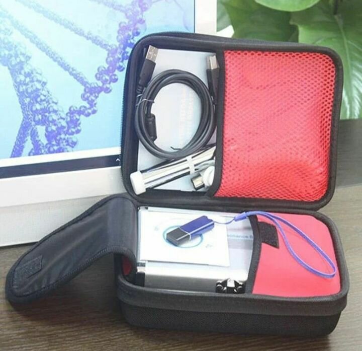 Quantum Resonance Magnetic Analyzer