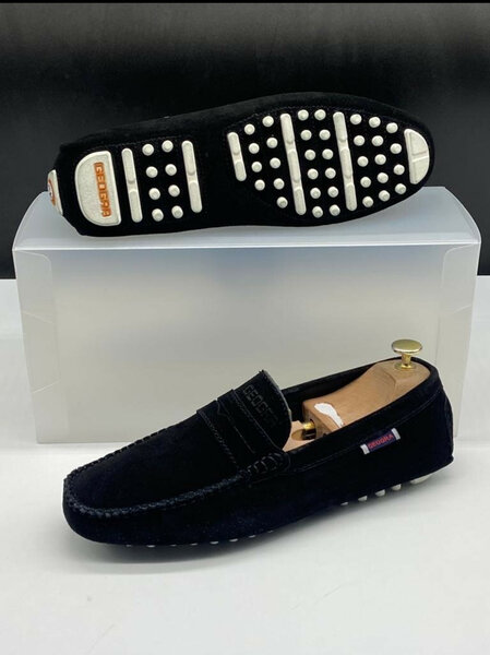 Mocassins en daim pour hommes