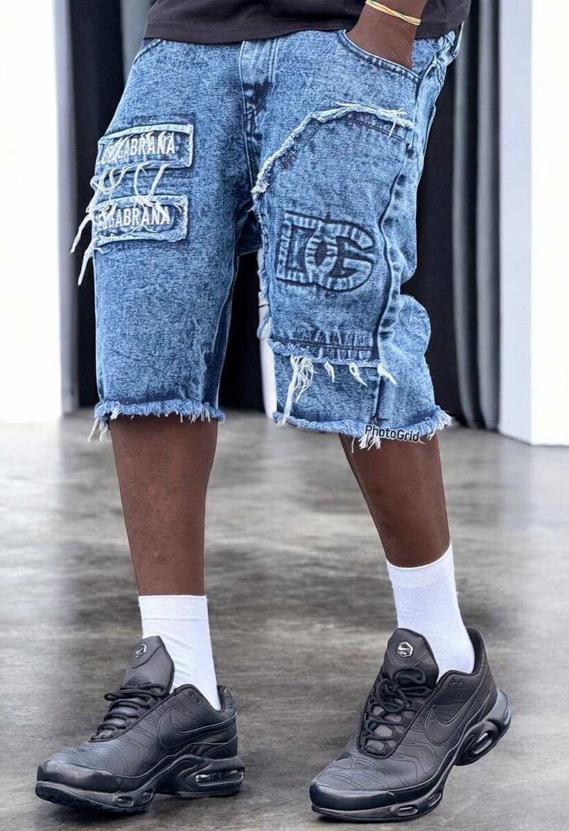 Shorts en jean décontractés