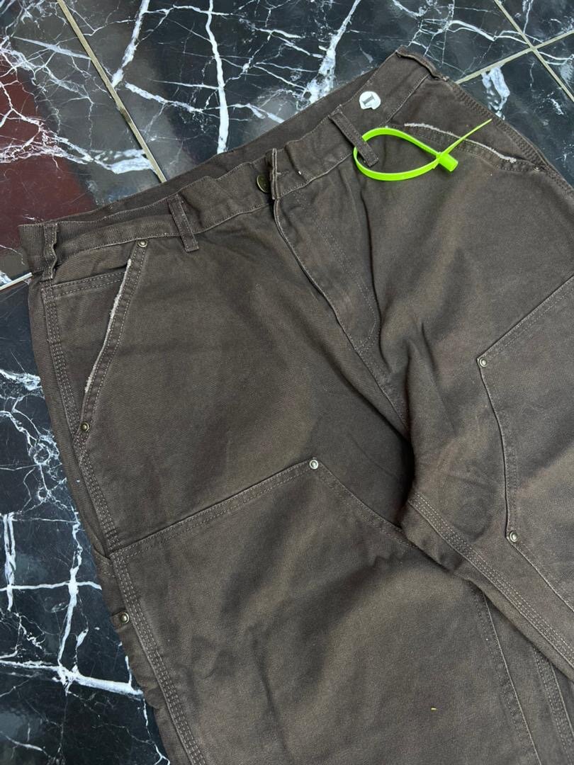 Pantalons cargo en toile décontractés