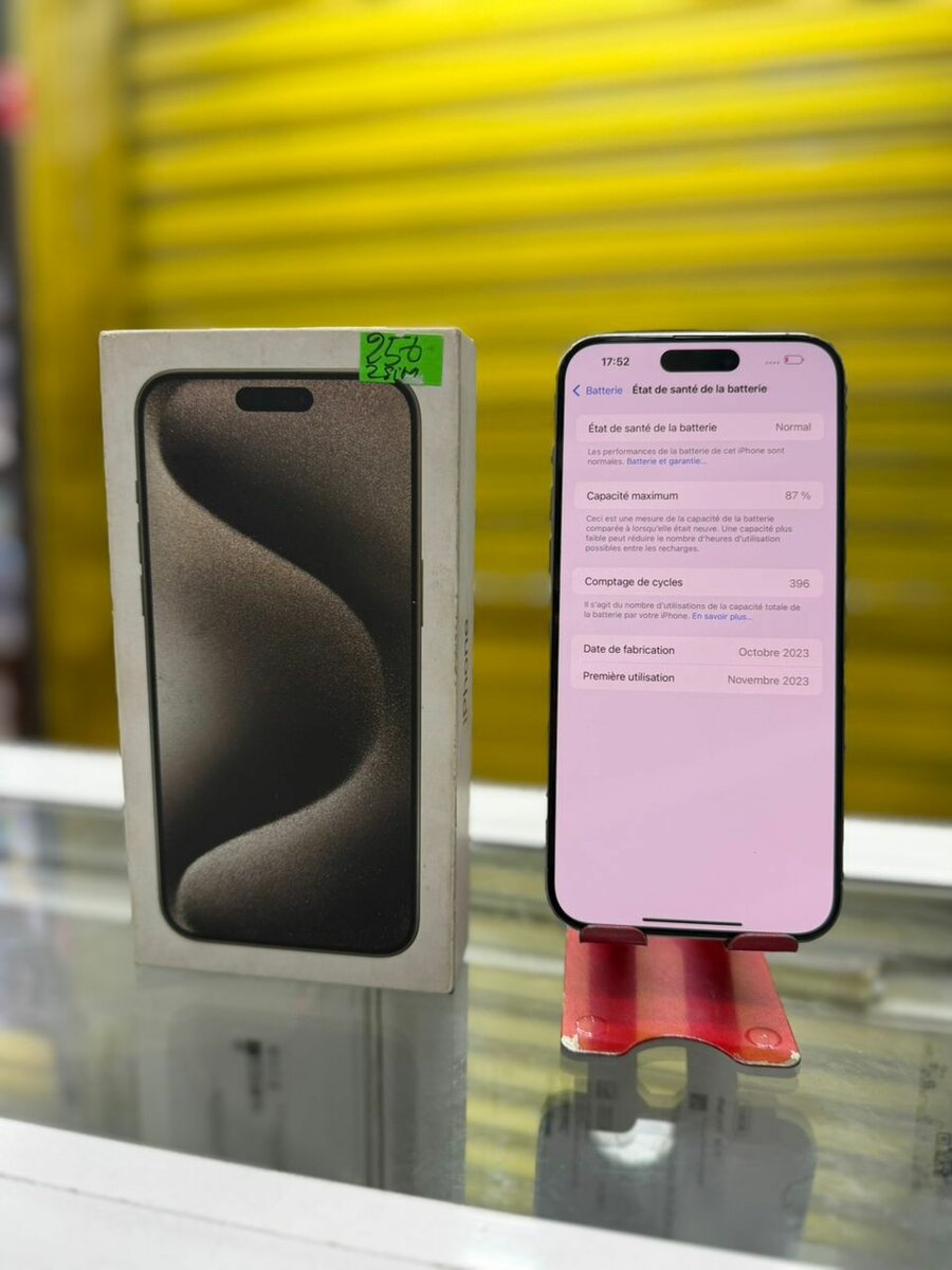 iPhone 15 pro Max 256 giga tou