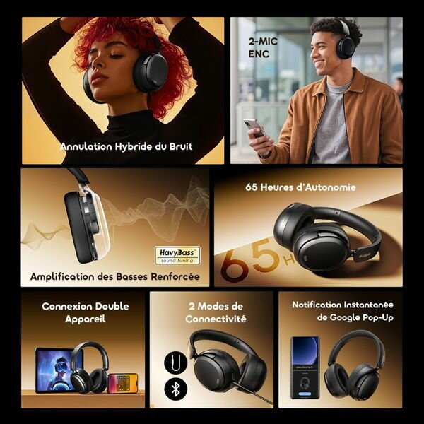 Oraimo casque Boompop N  65h