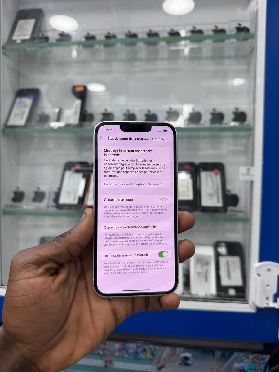 Smartphone iPhone Blanc