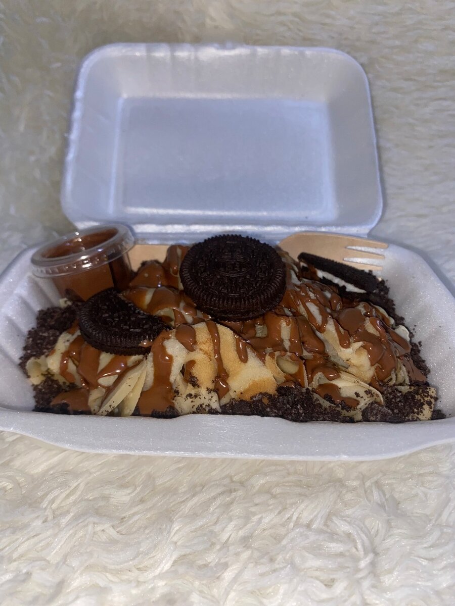 Crêpes au Chocolat Oreo