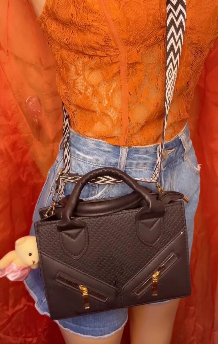 Sac à bandoulière en cuir chic pour femme