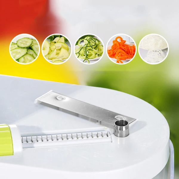 Coupe-légumes manuel spiral