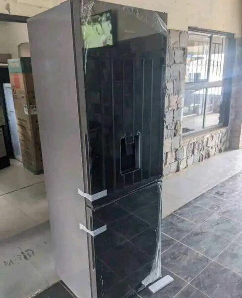 Upright mirror fridge Brand new