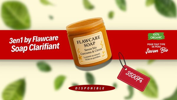 Savon bio Curcuma & Citron