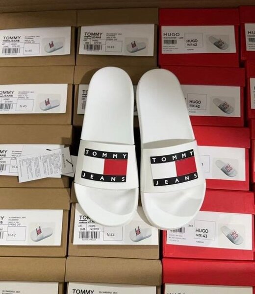 Sandales Tommy Jeans blanches