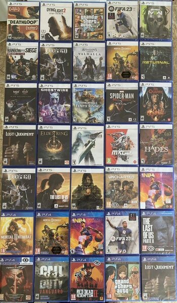 Collection de jeux PS5 populaires