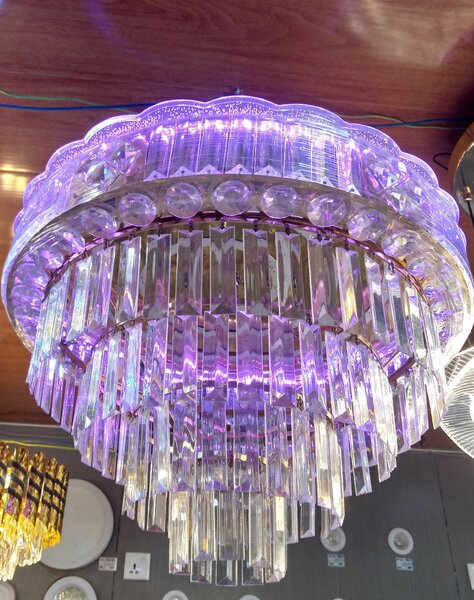 Lustre Cristal Éclairage LED