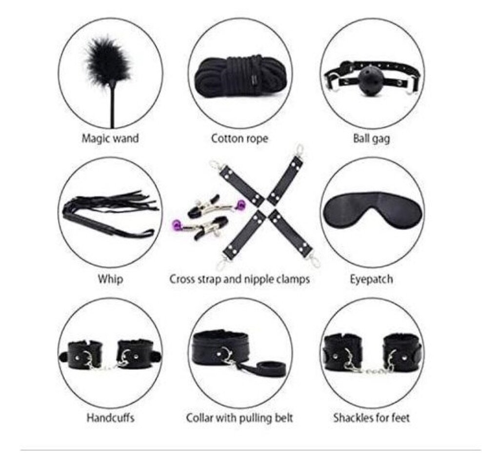 Ensemble BDSM Luxe Violet