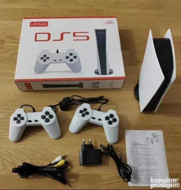 Console de jeu vidéo avec 2000 jeux classiques, console TV 8