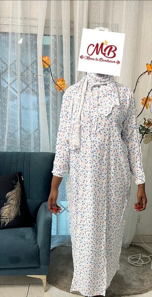 Boubou en Coton Imprimé