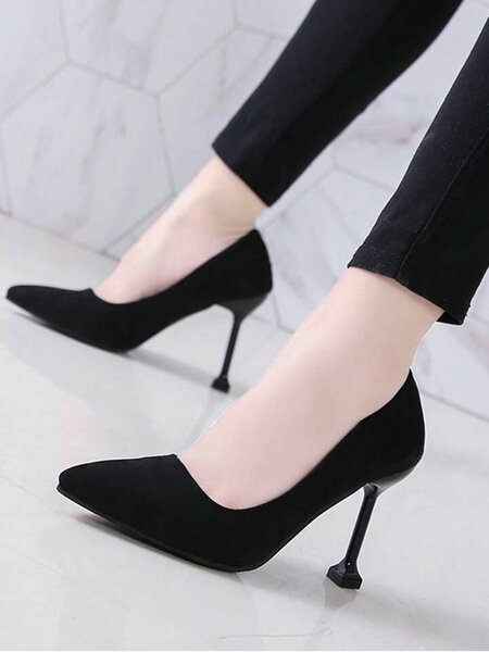 Ladies women high heels footwear pump