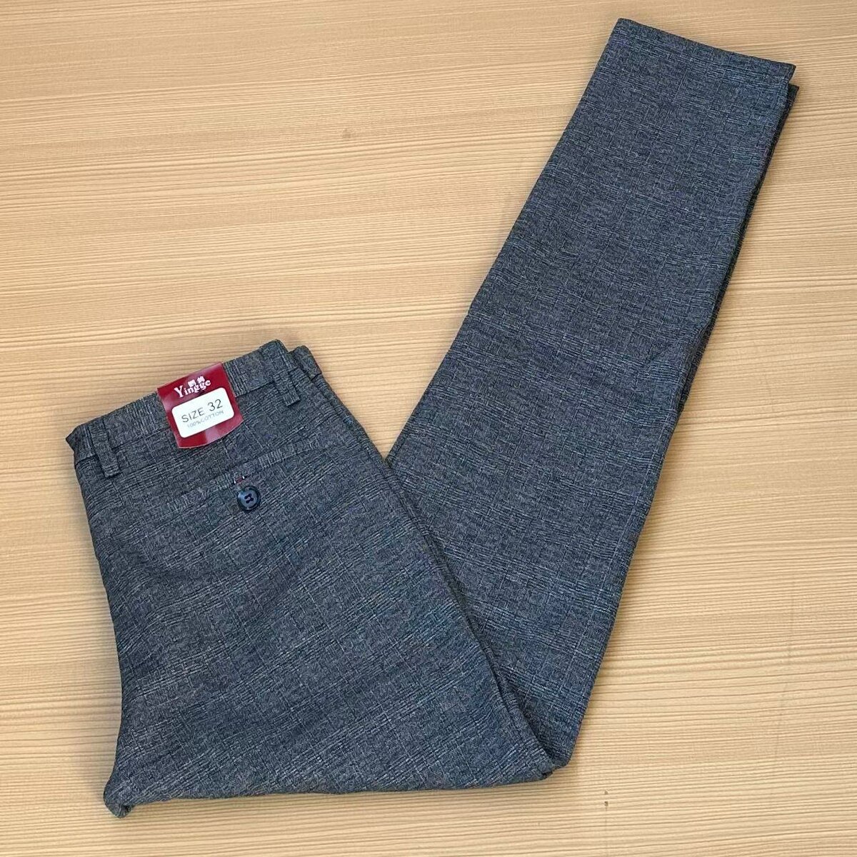 Cotton fashion trousers