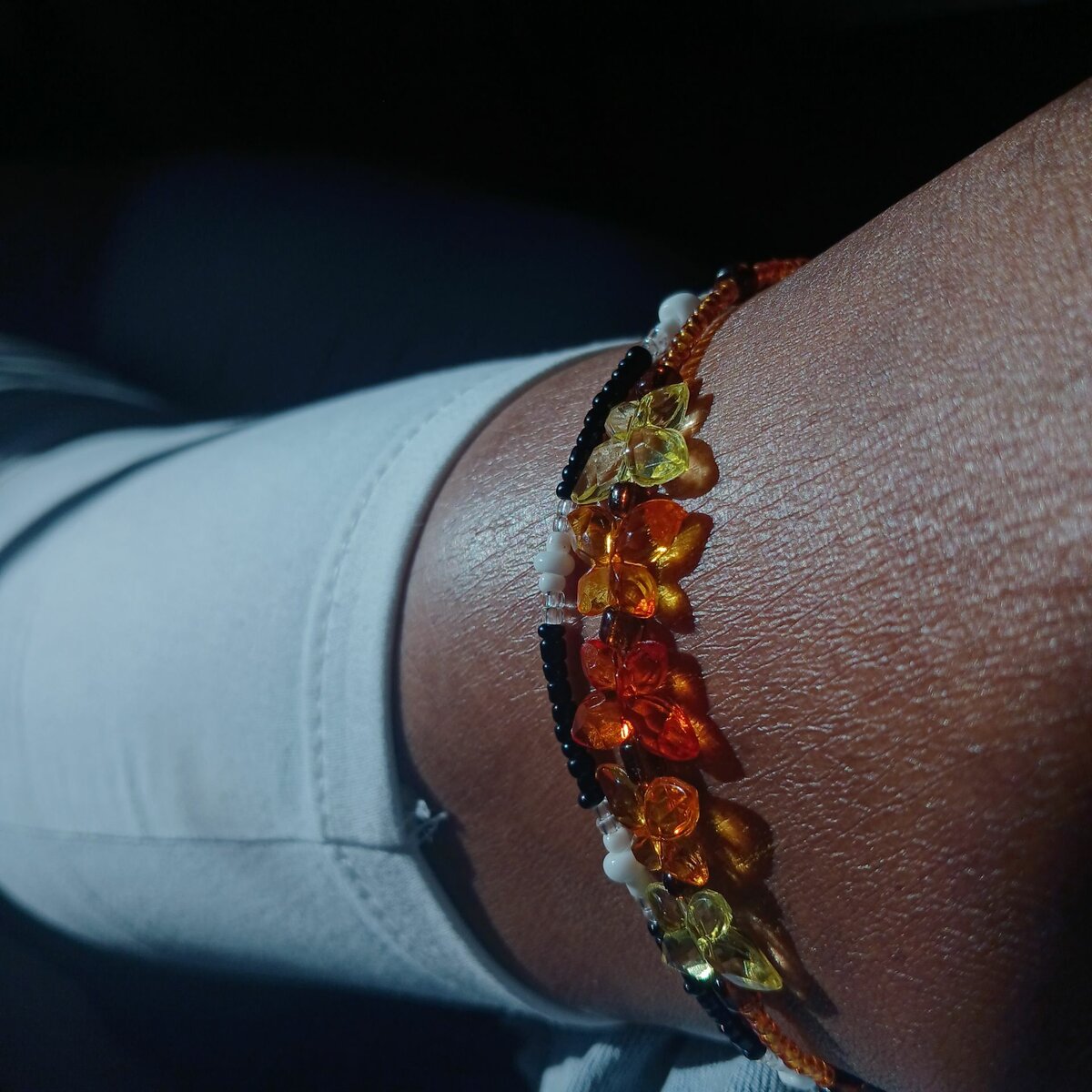 Bead anklets, waistbeads and chokers