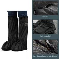 Motorcycle Cycling Waterproof Rain Shoe Cover for Bike Reusable Boot Overshoes Boots Shoes Protector Covers