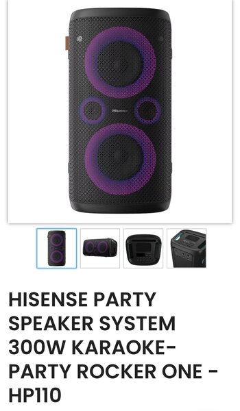 Enceinte Party 300W Hisense