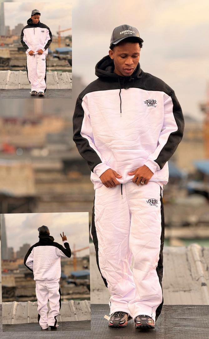 Ensemble de survêtement bicolore