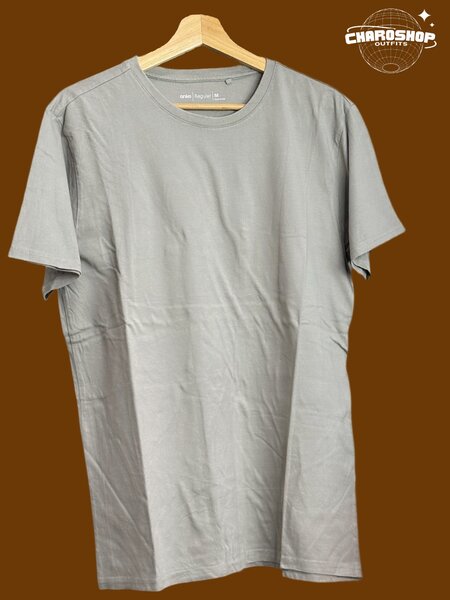 T-shirt gris en coton