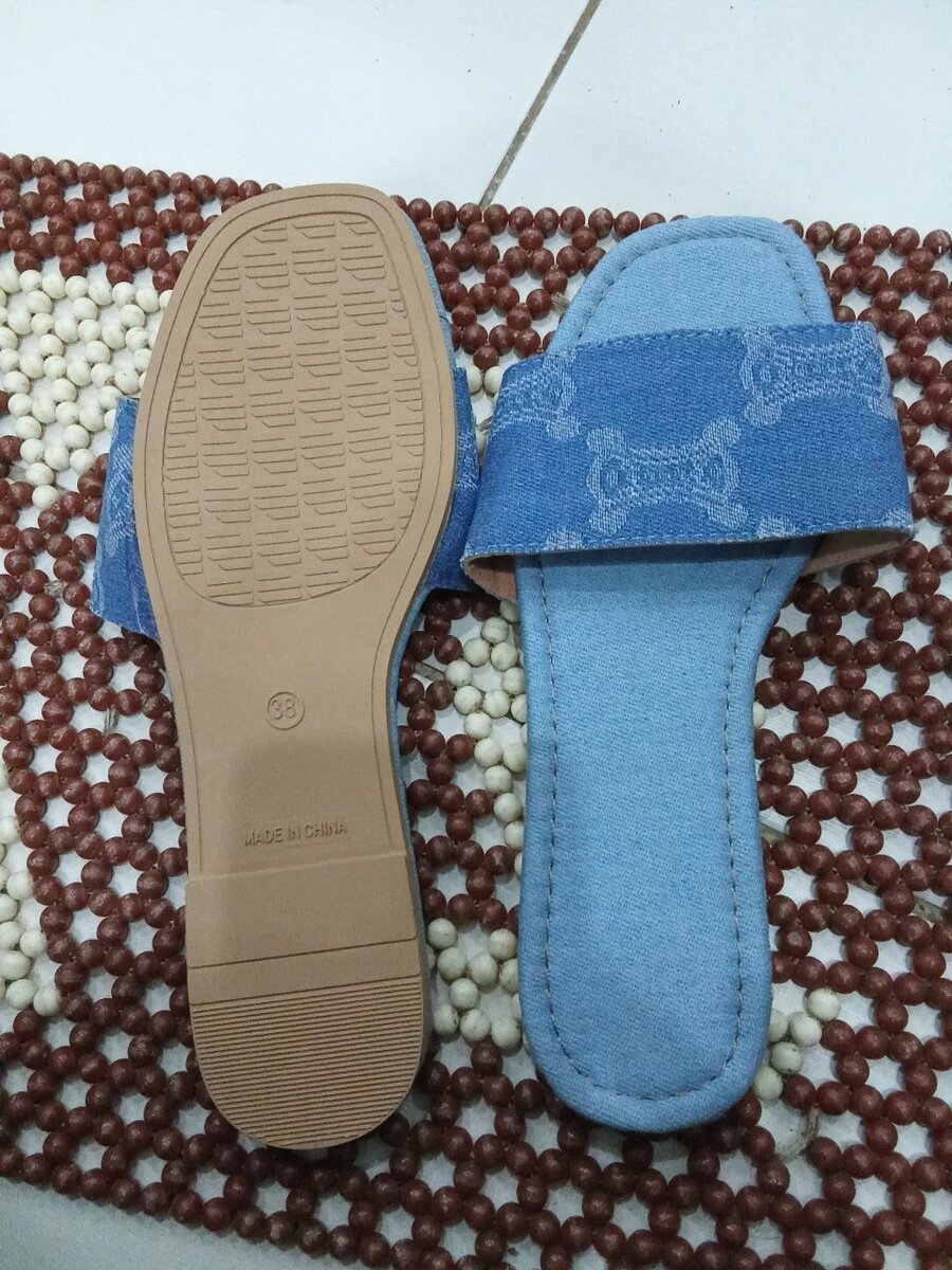 Sandales décontractées en jean