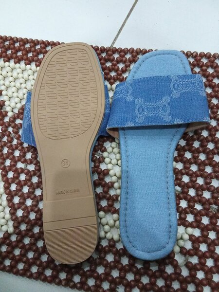 Sandales décontractées en jean