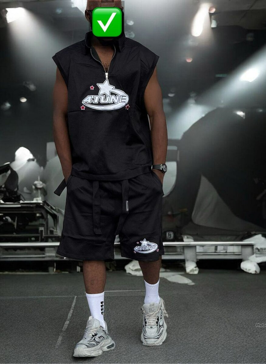 Ensemble Décontracté sans Manches Homme